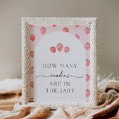 Strawberry Snoepjes Party Sign