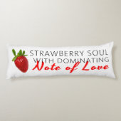 Strawberry Soul Lichaamskussen (Achterkant)