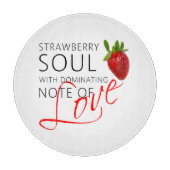 Strawberry Soul Snijplank (Voorkant)