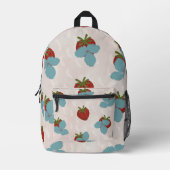 Strawberry Sprinkle Backpack  Bedrukte Rugzak (Voorkant)
