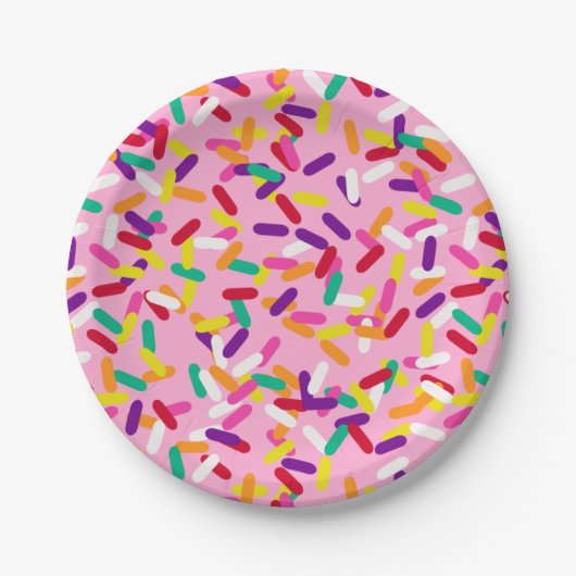 Strawberry Sprinkles Paper Bord (Voorkant)