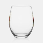 Strawberry Stemless Wine Glass Wijnglas Zonder Voet (Links)