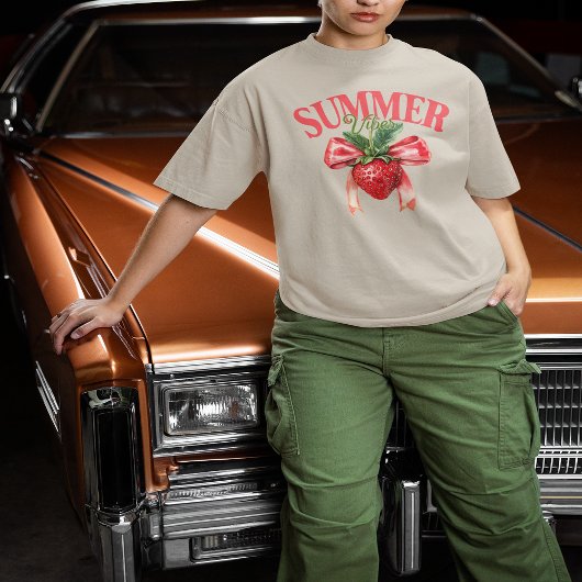 Strawberry Summer Vibes T-shirt