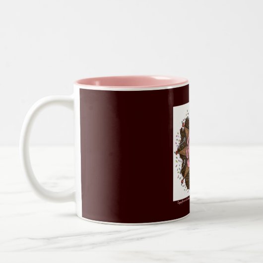 Strawberry Sun Days - Two Tone mok (roze) (Links)