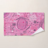 Strawberry Sundae Abstract Art  Bad Handdoek (Handdoek)