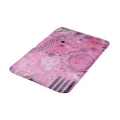 Strawberry Sundae Abstract Art  Badmat (Gekanteld)