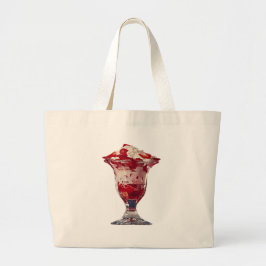Strawberry Sundae Grote Tote Bag