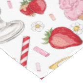 Strawberry Sundae Pattern Tafelkleed (Gekanteld)