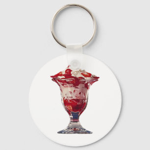 Strawberry Sundae Sleutelhanger