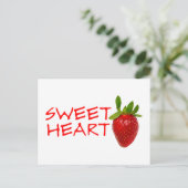 Strawberry Sweeat Briefkaart (Staand voorkant)