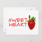 Strawberry Sweeat Briefkaart (Voorkant / Achterkant)