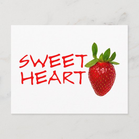 Strawberry Sweeat Briefkaart (Voorkant)