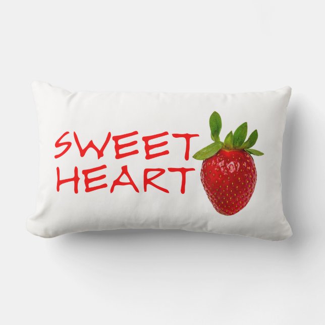 Strawberry Sweeat Kussen (Voorkant)