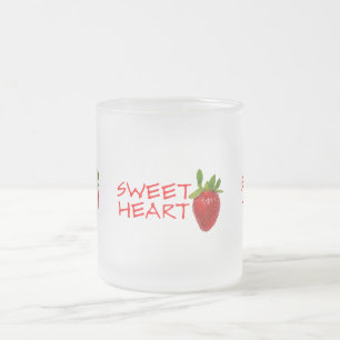 Strawberry Sweeat Matglas Koffiemok