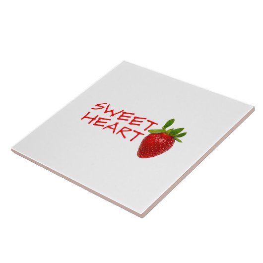 Strawberry Sweeat Tegeltje (Zijkant)