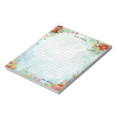 Strawberry Sweet Treat Notitieblok (Linkerzijde)