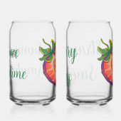 Strawberry sweetness blikvorm glas (Rechts)