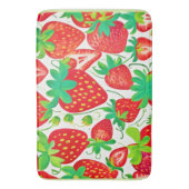 Strawberry Swirl Pattern Badmat (Voorkant Verticaal)