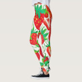 Strawberry Swirl Pattern Leggings (Links)