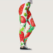 Strawberry Swirl Pattern Leggings (Rechts)