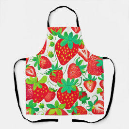 Strawberry Swirl Pattern Schort