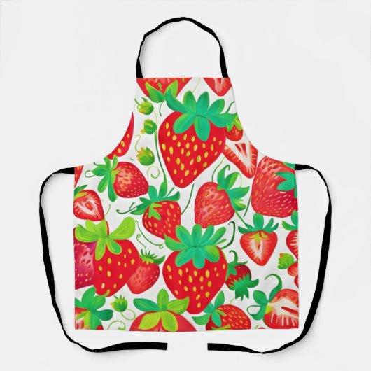 Strawberry Swirl Pattern Schort (Voorkant)