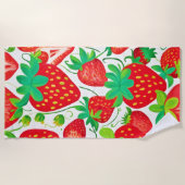 Strawberry Swirl Pattern Strandlaken (Voorkant)