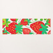 Strawberry Swirl Pattern Yogamat (Achterkant (horizontaal))
