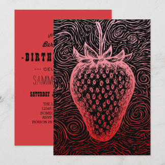 strawberry swirls kaart