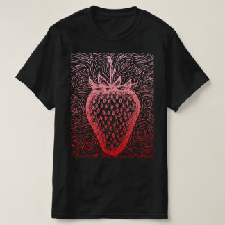 strawberry swirls t-shirt