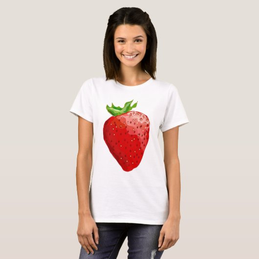 Strawberry T-shirt (Voorkant volledig)
