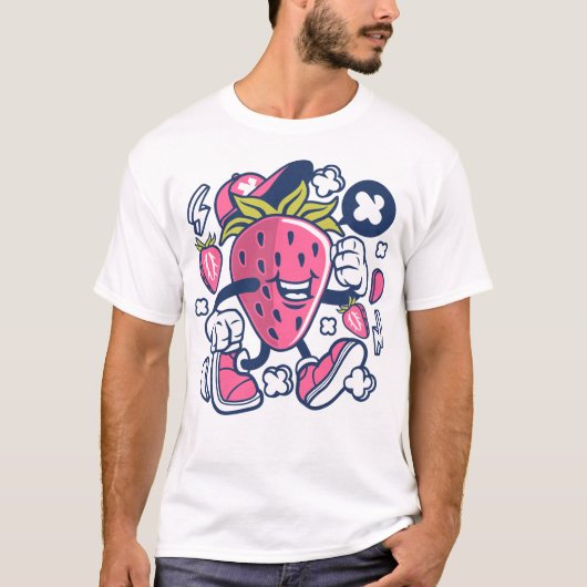 Strawberry T-shirt (Voorkant)
