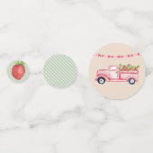 Strawberry Table Confetti (Achterkanten)