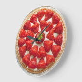 Strawberry Tart Wall klok (Hoek)