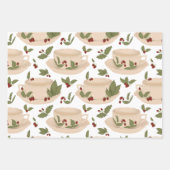 Strawberry Teacup Gift Wrap Inpakpapier Vel (Voorkant)
