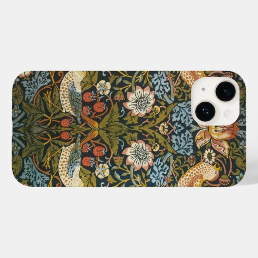 Strawberry Theven William Morris Antiek Pattern Case-Mate iPhone Case (Achterkant (horizontaal))