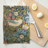 Strawberry Theven William Morris Antiek Pattern Theedoek (Quarter Fold)