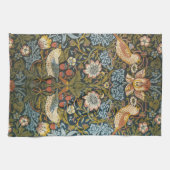 Strawberry Theven William Morris Antiek Pattern Theedoek (Horizontaal)