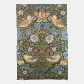 Strawberry Theven William Morris Antiek Pattern Theedoek (Verticaal)