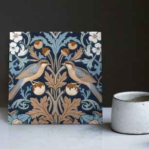 Strawberry Theven William Morris Art Nouveau Tegeltje