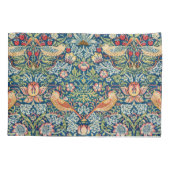 Strawberry Thief beroemd gemaakt door William Morr Kussensloop (Achterkant-Links)