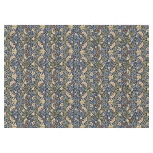 Strawberry Thief beroemd gemaakt door William Morr Tafelkleed (Voorkant (Horizontaal))