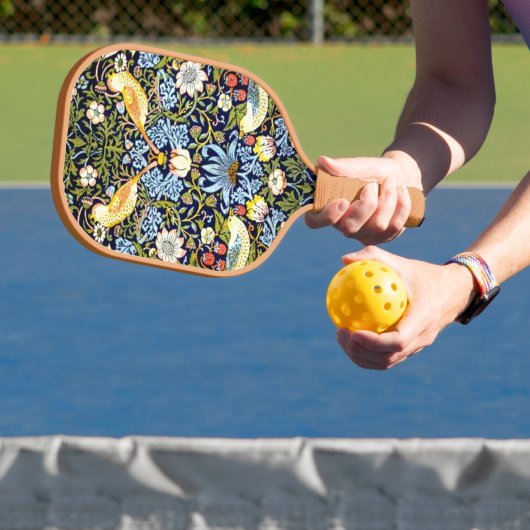 Strawberry Thief, beroemd patroon, Pickleball Paddle (Insitu)