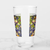 Strawberry Thief Birds William Morris Glas (Rechts)