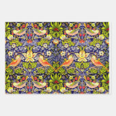 Strawberry Thief Birds William Morris Inpakpapier Vel (Voorkant)