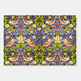 Strawberry Thief Birds William Morris Inpakpapier Vel