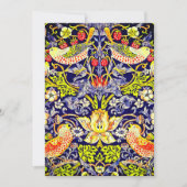 Strawberry Thief Birds William Morris Kaart (Voorkant)