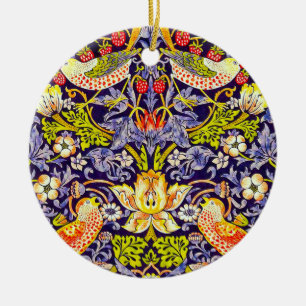 Strawberry Thief Birds William Morris Keramisch Ornament