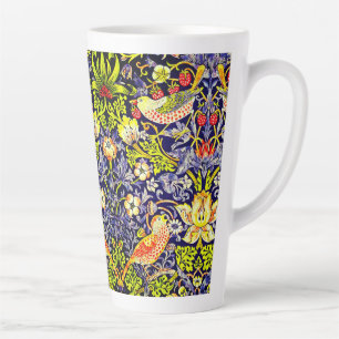 Strawberry Thief Birds William Morris Latte Mok