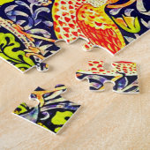 Strawberry Thief Birds William Morris Legpuzzel (Zijkant)